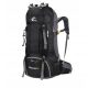 Vielseitiger Trekking-Rucksack 60L mit Regenschutz und Kompressionsgurten