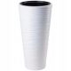  Form-Plastic Blumentopf 30 cm x 30 x 56,5 cm Durchmesser 30 cm Kunststoff weiß