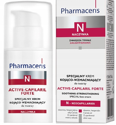 PHARMACERIS N Active-Capilaril Intensiv-Creme für gerötete und empfindliche Haut