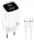  USAMS 33W Ladegerät 1xUSB-C 1xUSB + iPhone-Kabel