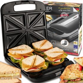  Adler AD 3055 Toaster schwarz 2000 W + Produktgarantiekarte