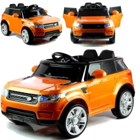  Orangefarbenes Auto von LEANToys