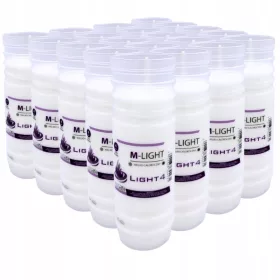   Paraffineinsatz für Kerzen M-Light 17 cm + ausziehbarer Kerzenanzünder gratis!