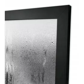  Spiegel im Holzrahmen BADEZIMMER 150x80 schwarz