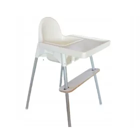  IKEA Antilop Stuhl + FUSSSTÜTZE + TABLETT + RIEMEN