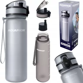  Aquaphor City Filterflasche 0,5 l, grau