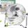 Ventilatoren für Hause Aigostar Clover Umwälzventilator silber/grau