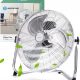 Ventilatoren für Hause Aigostar Clover Umwälzventilator silber/grau