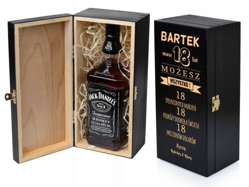  18. GEBURTSTAG GESCHENK 18. BOX FÜR ALKOHOL