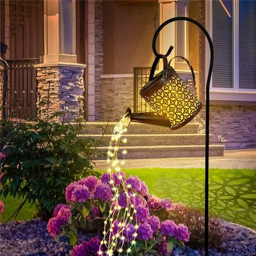  Lichtmast mit integrierter LED-Quelle 80 cm, Messing
