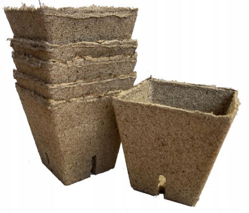 Töpfe und Pflanzgefäße für den Außenbereich und den Garten Jiffy Blumentopf 8 cm x 8 x 8 cm Torf