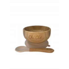  CHI CHI Teller, brauner Bambus