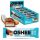 OSHEE Proteinriegel Kokos-Karamell 48g - Zuckerfrei und Reich an Protein