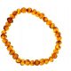 Ungleiches Cognac-Armband aus baltischem Bernstein
