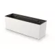  Prosperplast Blumentopf 77 cm x 24 x 24,6 cm Kunststoff schwarz, Graphit