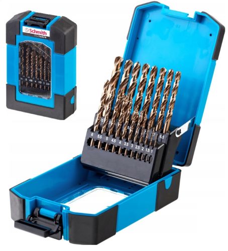 Schmith SQWCO-01 Kobaltbohrer-Set 19-teilig