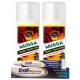  2× Mugga Deet Mücken- und Zeckenspray 50 % 75 ml + Entil Gel gegen Bisse Entil Bites 8 ml 8 g