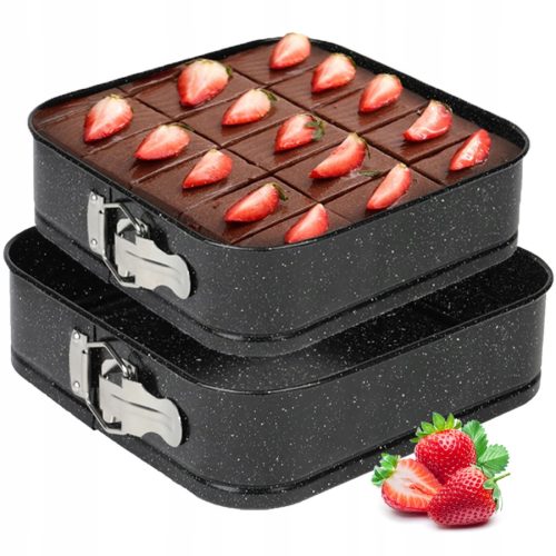 Backbleche und -formen Set Karl Hausmann Kuchenformen 26 x 26 cm