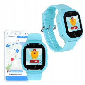  Smartwatch GPS-Locator Locon Blautöne