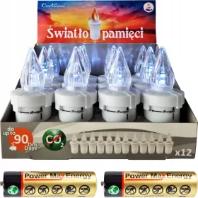 LED-Einsatz für Cortina-Kerzen 10,5 cm