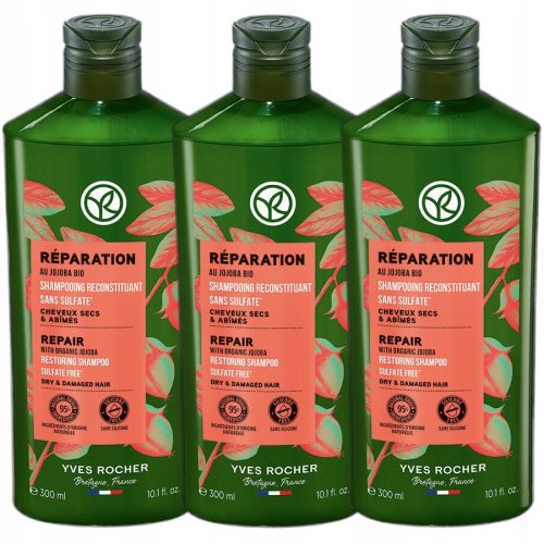  YVES ROCHER Aufbauendes Haarshampoo 300 ml