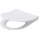 Cersanit CITY OVAL WC-Sitz, weißer Duroplast