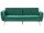  Beliani BARDU Sofa, 213 x 106 cm, Stoff in Grüntönen