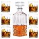 Krüge, Karaffen und Milchkännchen Glasmark 1002485 Whisky-Set, transparent, 2,35 l, 7 Elemente