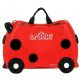  Trunki Kinderkoffer 18 l Schwarz, Rottöne