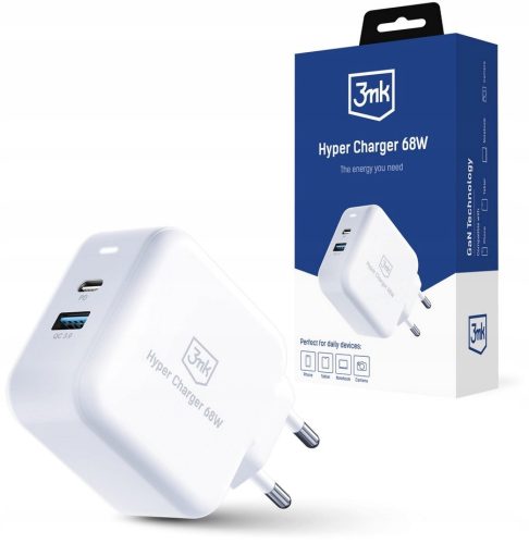  USB-C + A 3mk Hyper Charger 68W Wandladegerät