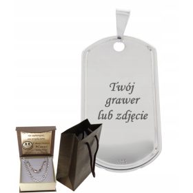  SILBERNER DOG-MARK-ANHÄNGER 925 KOSTENLOSE GRAVUR