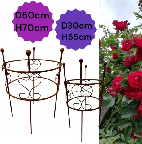  Stütze für Pflanzen, Sträucher, Gartenstützen SET