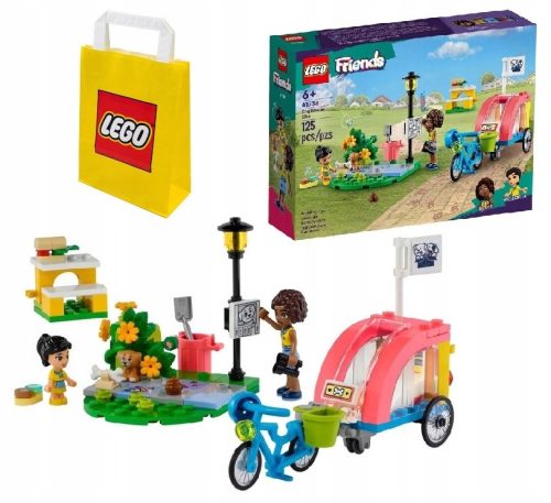  LEGO Friends 41738 Hunderettungsfahrrad + VP-Papiertüte LEGO 6315792 Mittel