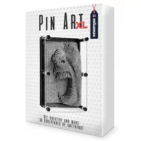  Pin Art 3D Pinnwand Kreativ SILBER XXL