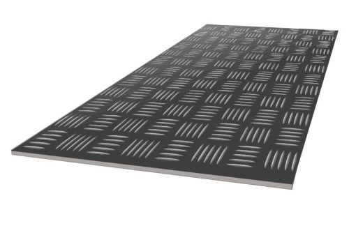 Aluminium-Rippenblech 1000 mm x 500 mm x 2,0