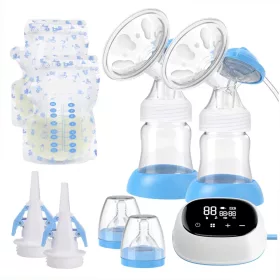  ELEKTRISCHE Milchpumpe Leise Eccomum BPA FREE 2in1