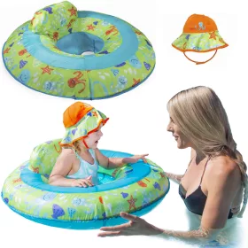 SwimWays Spring Float Babyblau, Rosa Schwimmkörper