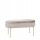  Gomla Bank mit Stauraum 91,5 x 46,5 x 41 cm Gold