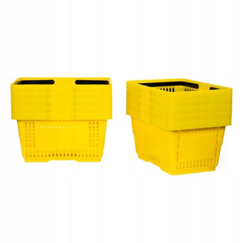 Mega-M MTP000869 Einkaufswagen gelb 22 l