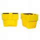 Mega-M MTP000869 Einkaufswagen gelb 22 l
