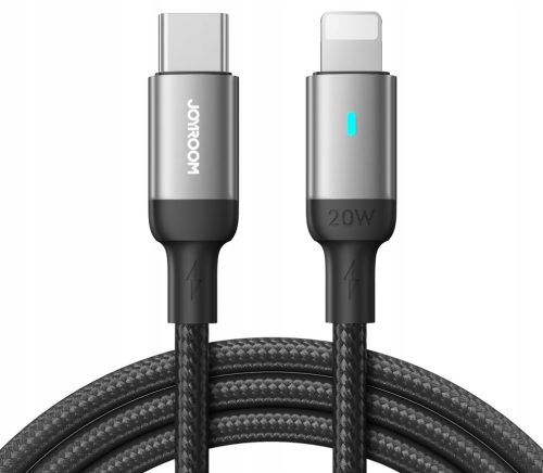  Joyroom USB Typ C - Apple Lightning Kabel 2 m schwarz