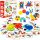  MONTESSORI-PUZZLE LOGISCHES PUZZLE AUS HOLZ