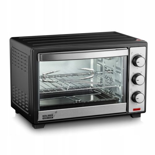  Koliber SUPERMAX X-2000-W Minibackofen 25 l schwarz