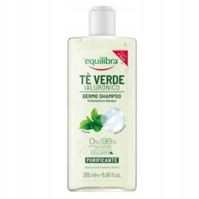    Equilibra 265 ml reinigendes Haarshampoo mit grünem Tee und Hyaluronsäure