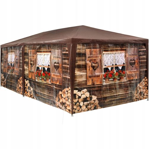 Pavillons, Unterstände, Dächer Deuba-Pavillon, 6 Wände, 3 x 6 x 2,5 m