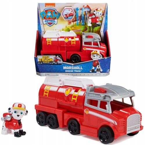  Spin Master Paw Patrol Big Truck Pups Marshall-Fahrzeug, rot