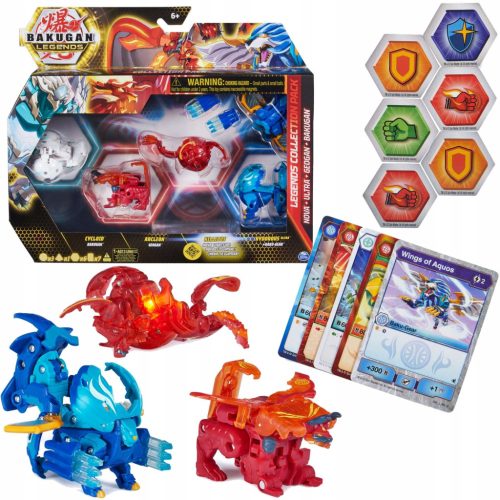  BAKUGAN LEGENDS BATTLE COLLECTION PACK MIT 5 FIGUREN