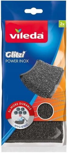  VILEDA Glitzi Inox Power Küchenreiniger 2 Stk.