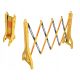 SCHERE BARRIERE, Akkordeon, FALTBAR, 250 cm, REFLEKTIEREND
