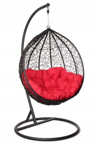 Garten-, Terrassen- und Balkonschaukeln KDK-Design freistehender Hängesessel 93 cm 120 kg